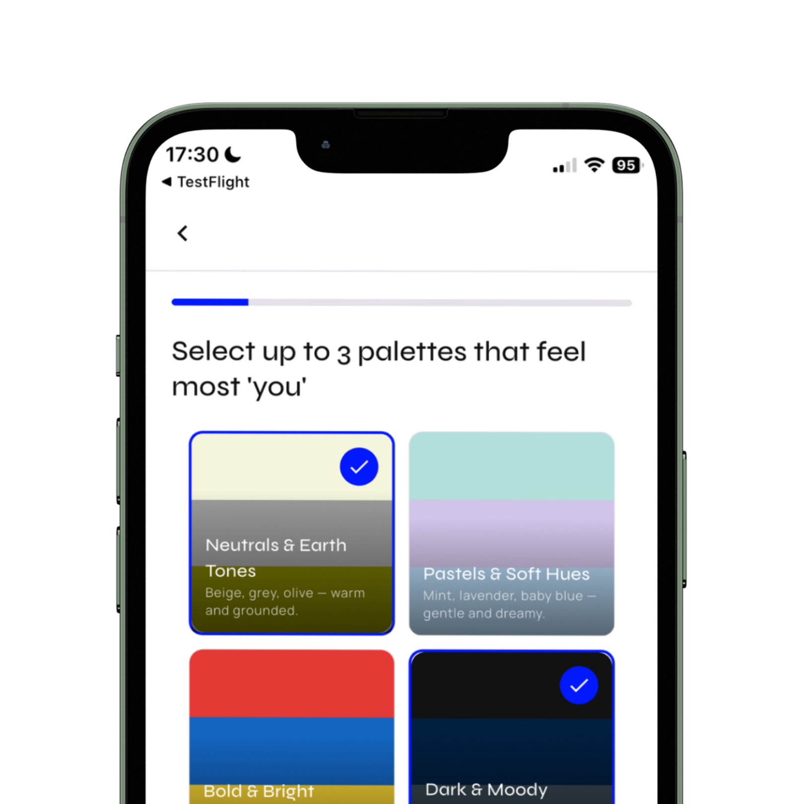 Color palette analysis